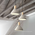 Lampe à suspension en ciment d&#39;art Lampe à suspension décorative pour salon